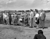 Ground breaking at Button Bay