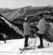 Skiers on the mountain