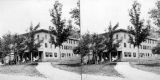 House or hotel with People on Front Porch