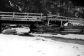 Wooden Bridge in Winter