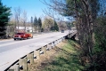Vermont Route 106 Looking North at Black River Bridge in North Springfield