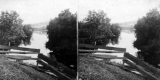 The Passumpsic River and Wooden Fence
