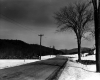 Stonewall by a road