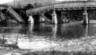 Truck on Damaged Bridge