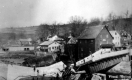 Damaged Bridge in Town