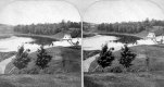 View Down River from the Missisquoi Spring Hotel