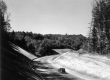 Car on Route 5 Around a Bend