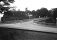 Concrete Bridge with Street Lights