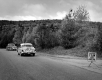 Survey cars with signs