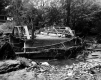 Bridge after flood