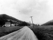 House on gravel road