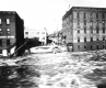 Bridge During Flood