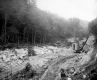 Steam Shovel in Bridge Construction
