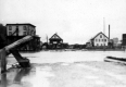 Causeway during flood
