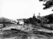 Houses damaged in flood