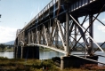 End view of bridge support