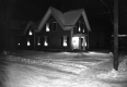 House at holiday season