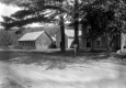 Farmhouse and mailbox