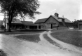 Barn and house