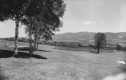 Golf course and mountains