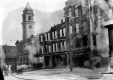 Burned building