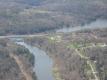 Aerial of Interstate 89 Crossing the Lamoille River