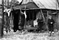 Hunters with Deer and Bear