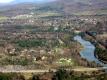Aerial of Interstate 89 and the Lamoille River