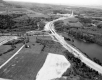 Aerial of the Champlain Valley with Interstate 89 and the Lamoille River