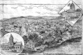 View of central Montpelier looking west