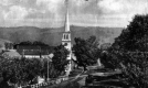 Horse-drawn Carriage Near Church