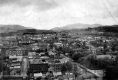 Birdseye view of town