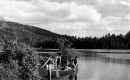 Canoeing on Echo Lake