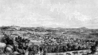 Drawing of St. Albans from Aldis' Hill