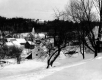 Winter View of Town