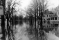 Flooded Street in Town