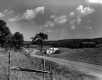 Farm Buildings and Pastures Along Road