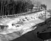 Snow Around Rural Road