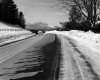 Car in Front of Mountain