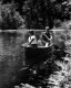 Canoeing on a Pond