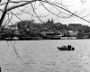 Boaters in Front of City