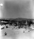 Town and Mountains
