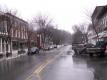 Elm Street with a little snow