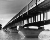 Bridge over lake