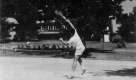 Tennis serve at Oakledge Manor