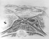 Bird's Eye View of Interstate 89 and Interstate 91