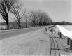 Sand Bar Bridge in Winter