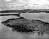 Bird's Eye View of Island in Lake Champlain
