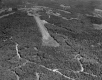 Bird's Eye View of Cleared Strip of Land in Forest