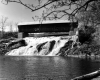 Bridge Over Waterfall